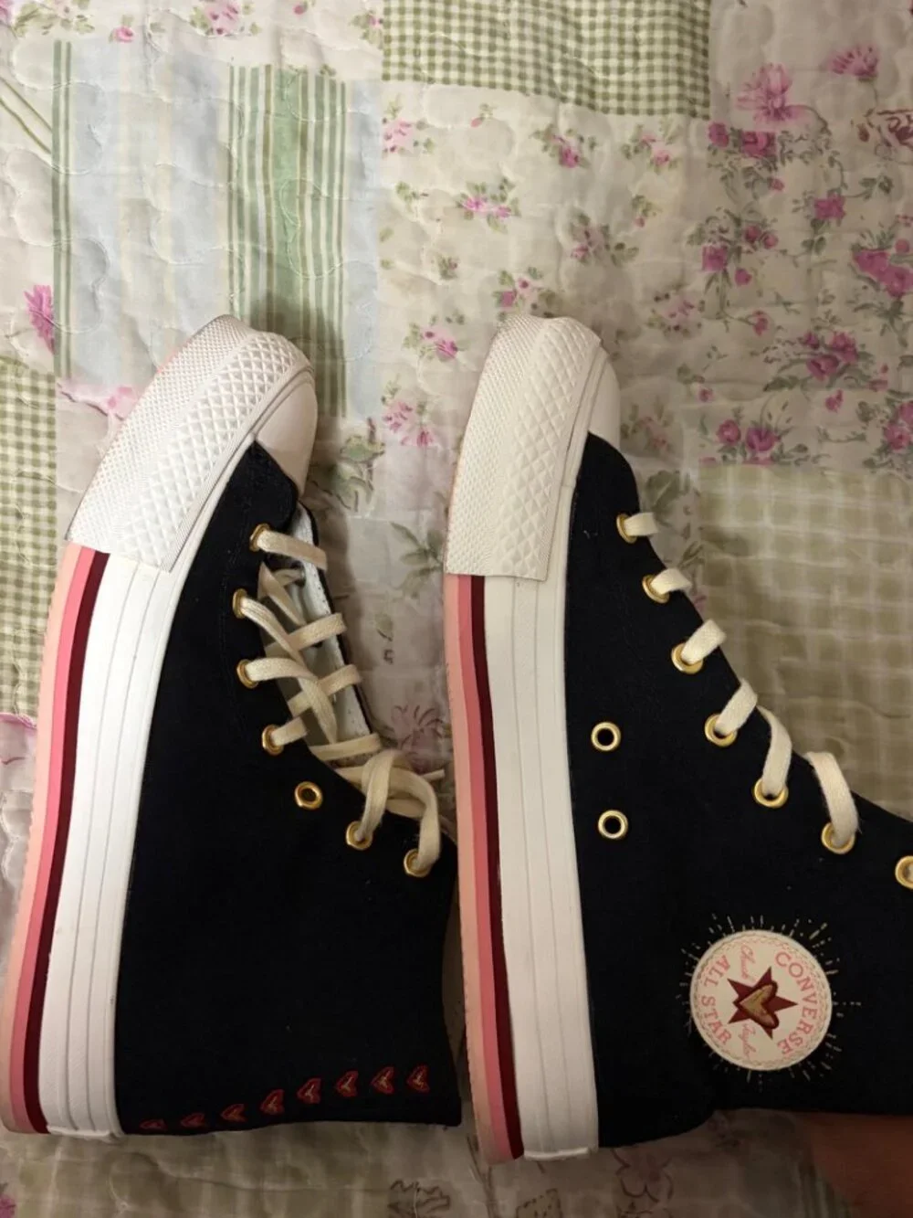 Converse Chuck Taylor All Star EVA Lift Platform High Top Valentines Day Edition
